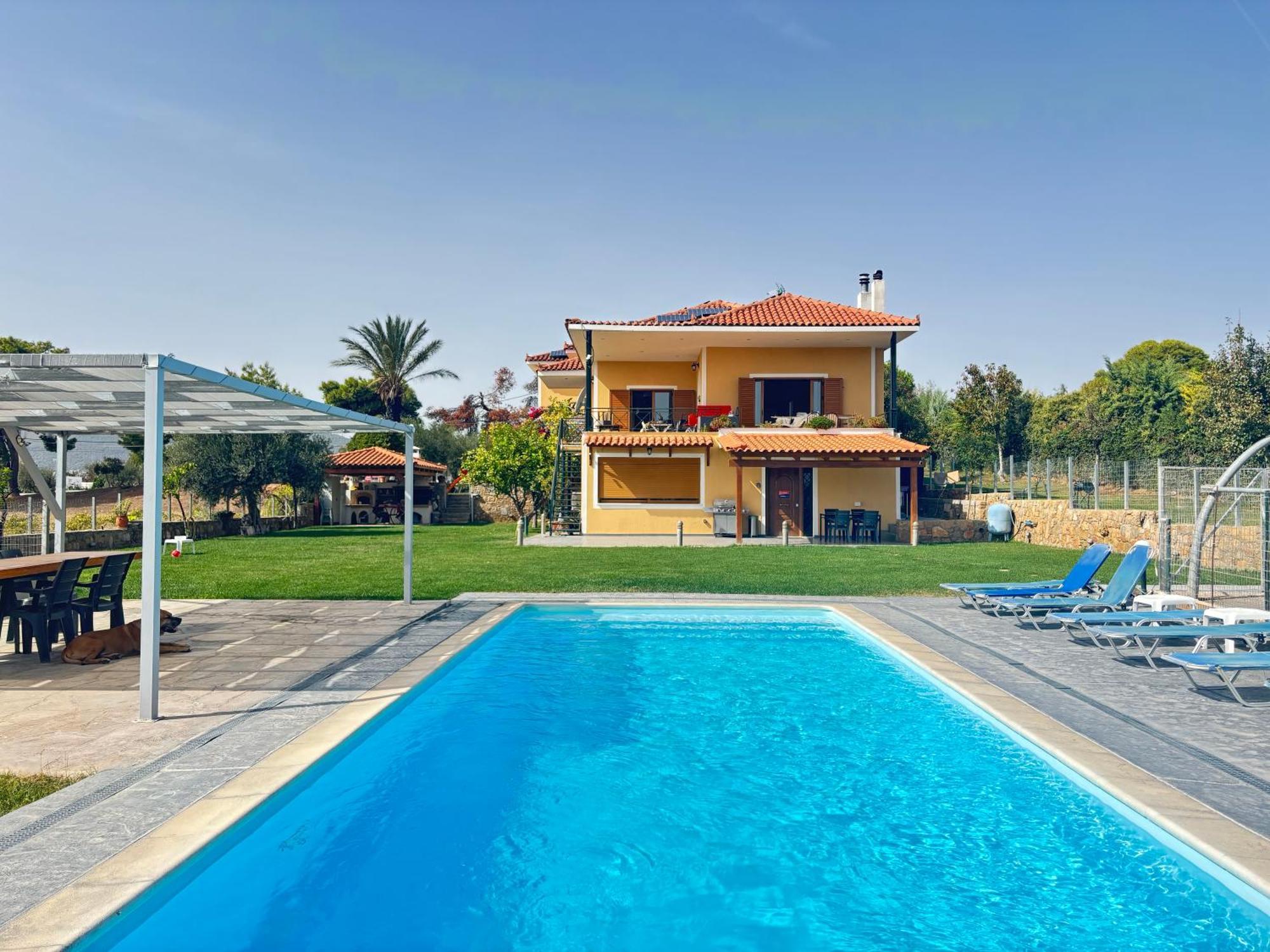 Athens Countryside Resort With Pool Pallini  Esterno foto